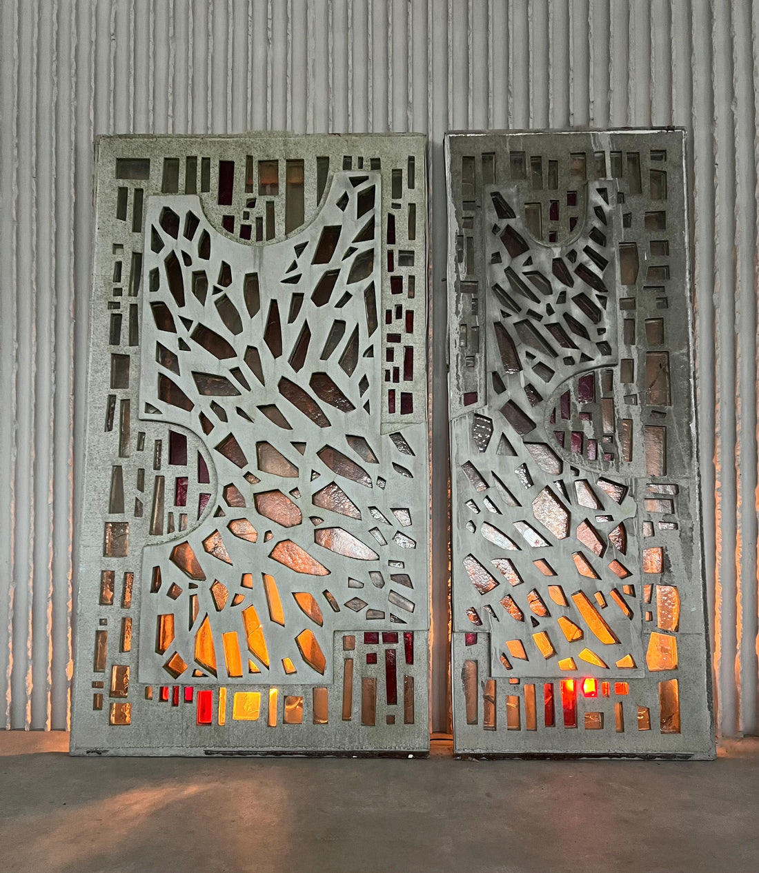 1960s Dutch Brutalist Concrete Windows — Architectural Art Salvage - Collectors - Net.Work