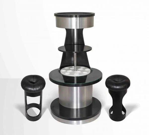 Motorized bar attr. Willy Rizzo, 1970's - COLLECTORS RDAM