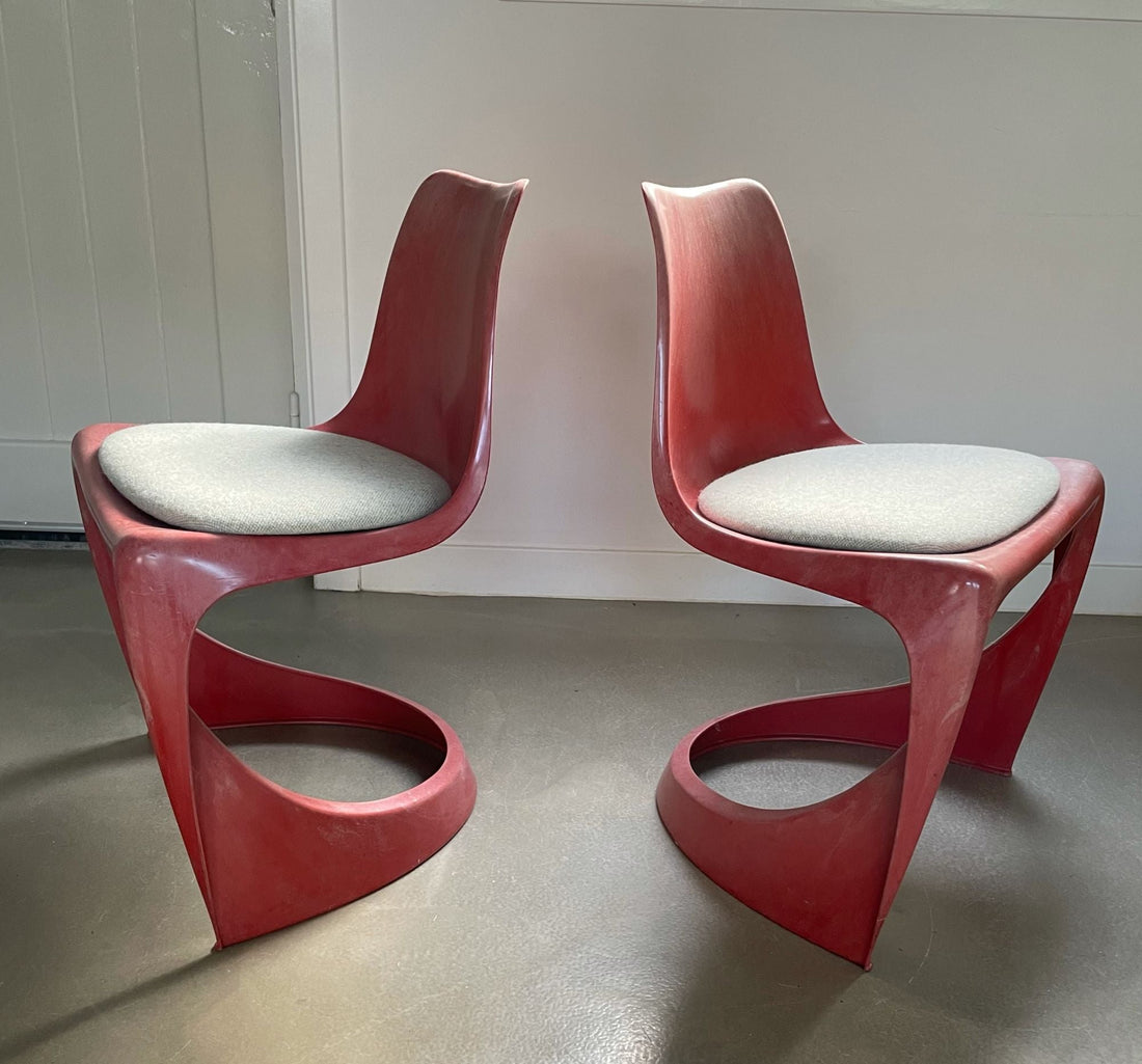 Pair of vintage design chairs by Steen Ostergaard for Cado, 1971 - COLLECTORS RDAM