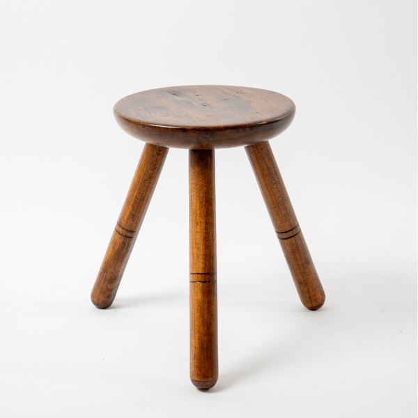 Small french, cow milking stool, 1970's - COLLECTORS RDAM