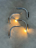 Vintage Chrome Wall Lights – 4 available - Collectors - Net.Work